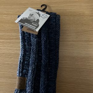 Ponytail Headwrap (Confetti Navy)