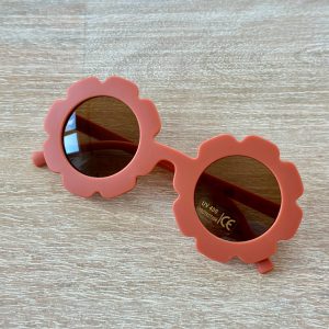 Children's Kid-Sized Sunglasses: Matte Tangerine