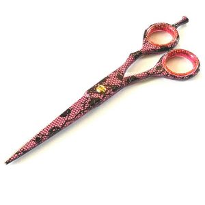 Professional 6" Barber Scissors Shears Hair Cutting Trimming Pink